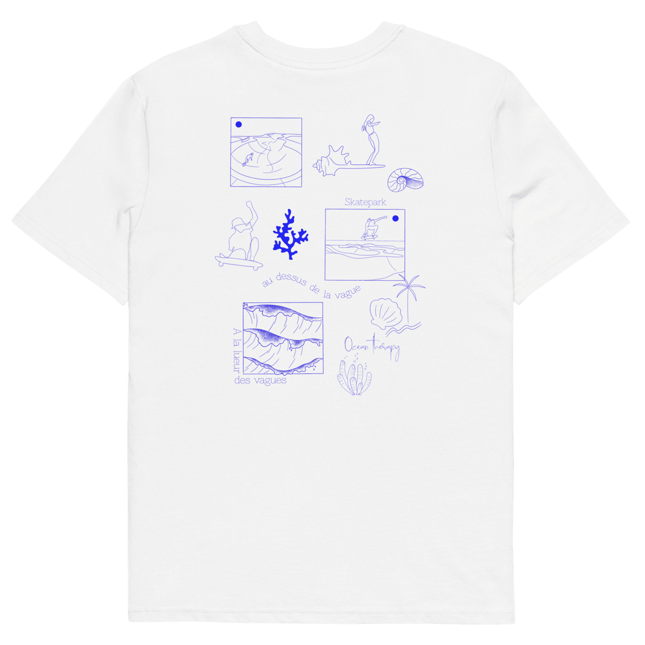 TEE SHIRT - CALIFORNIA BEACH - Sun of my mind