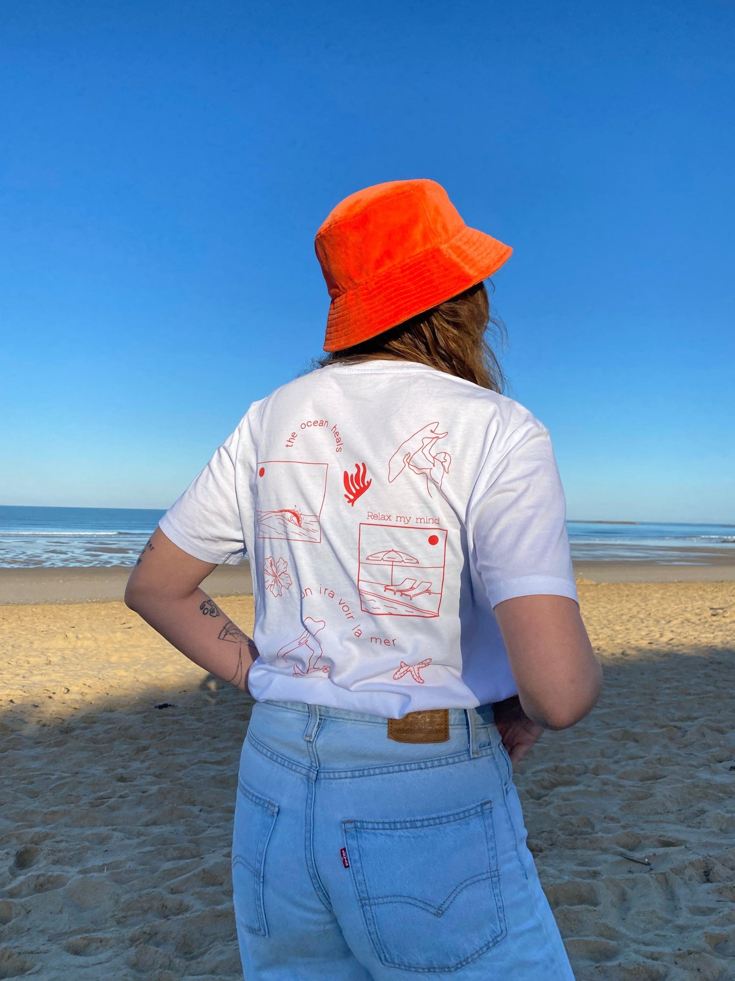 TEE SHIRT - SUNSET VIBES - Sun of my mind