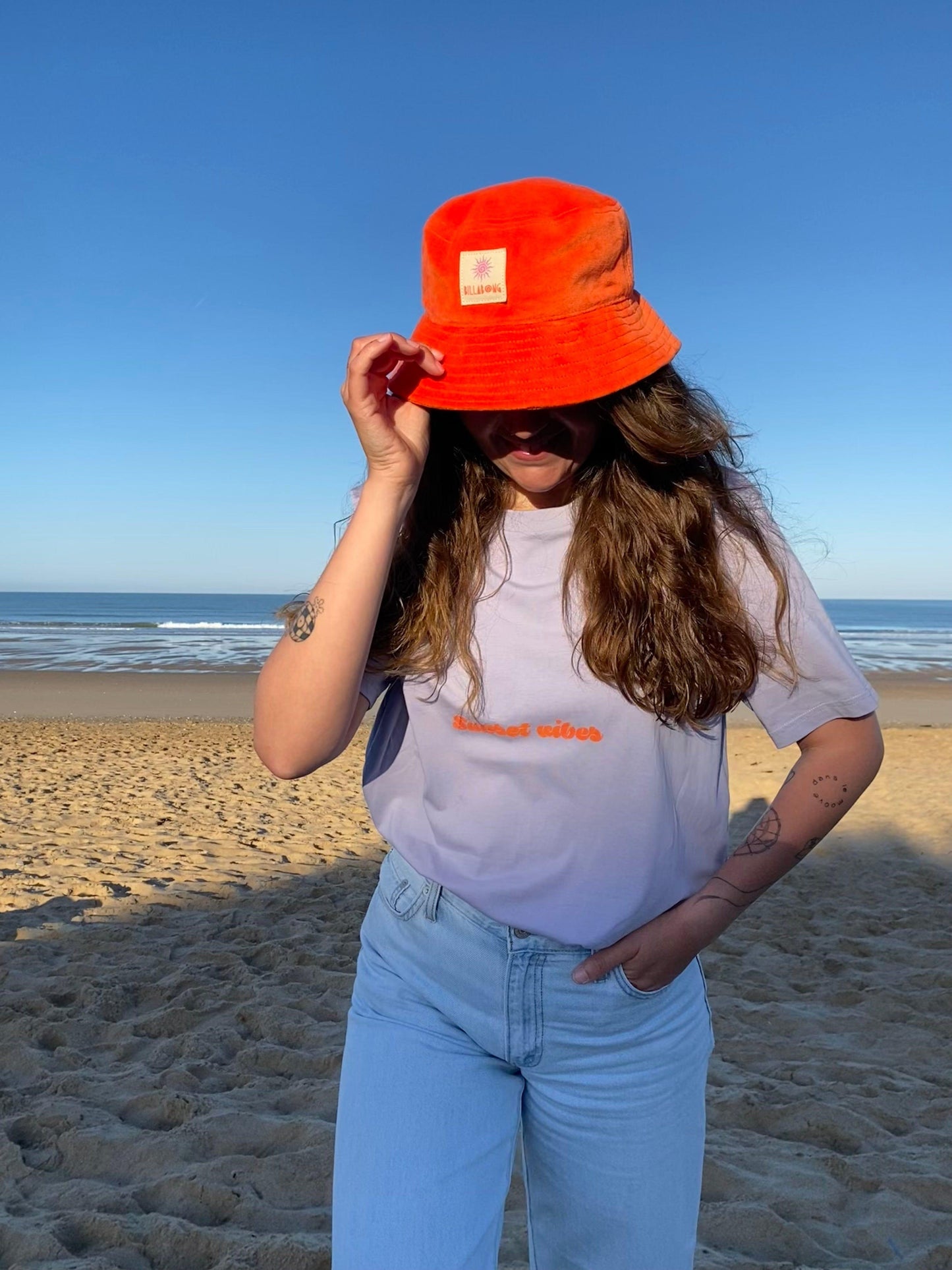 TEE SHIRT - SUNSET VIBES - Sun of my mind