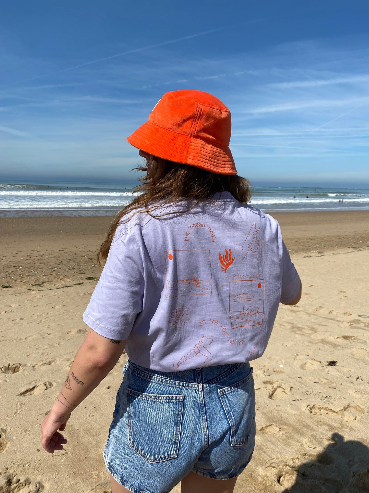 TEE SHIRT - SUNSET VIBES - Sun of my mind